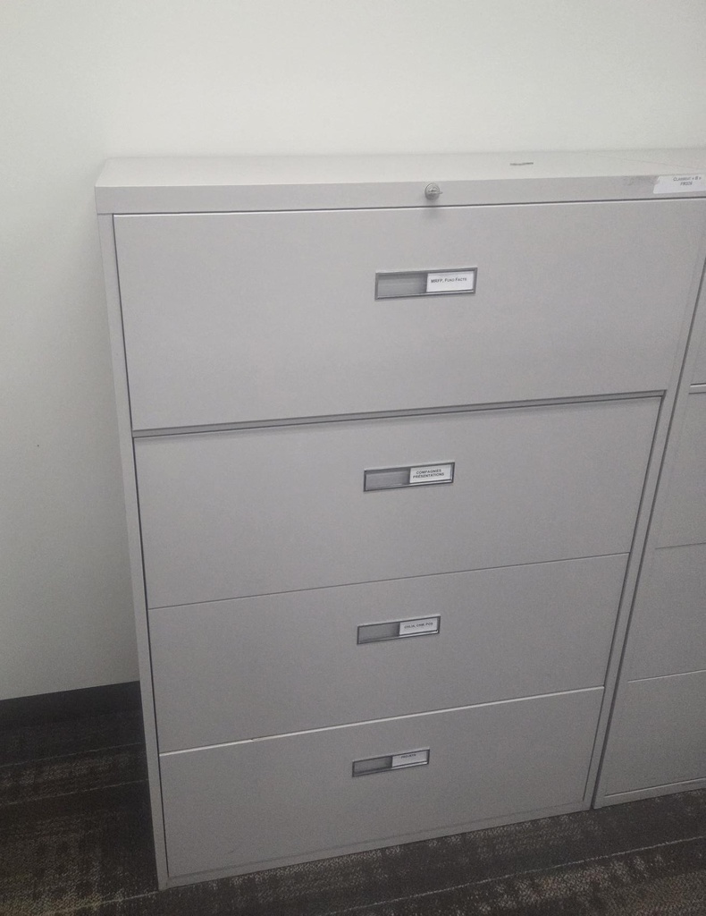 4 drawer filing cabinet