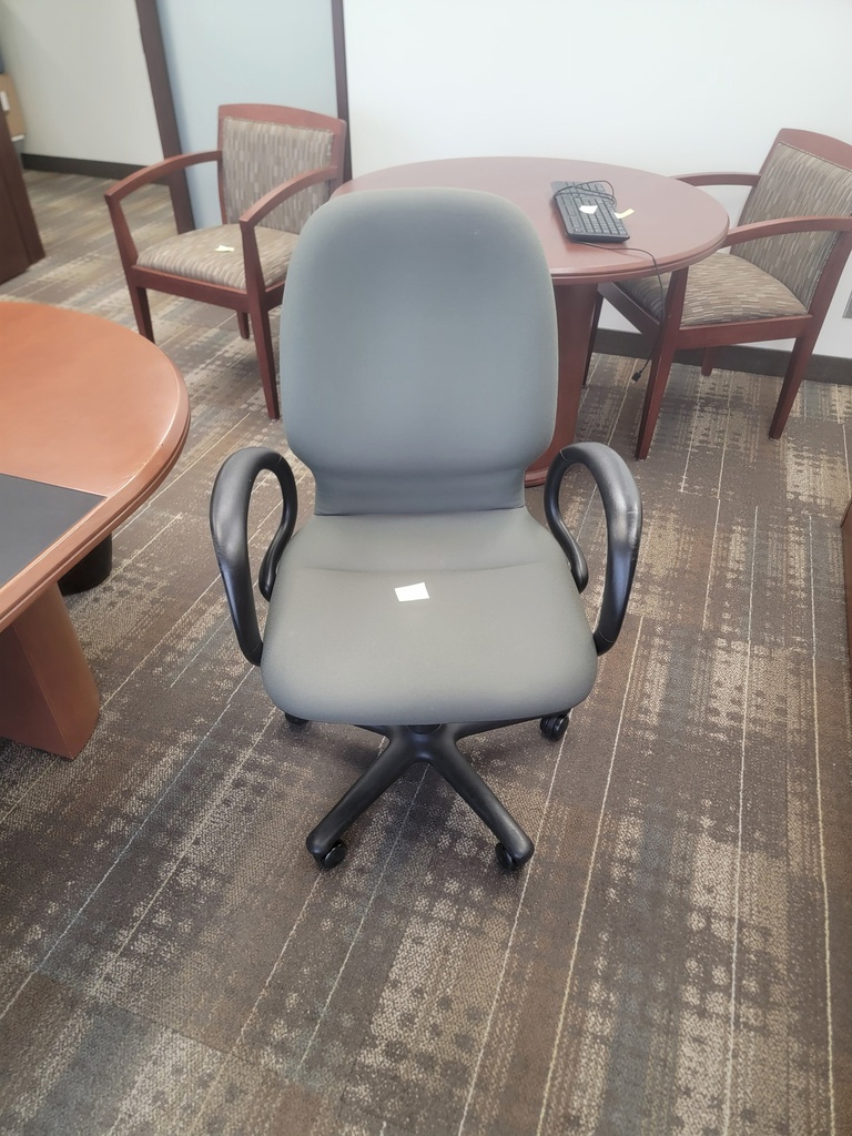 Green office chair 