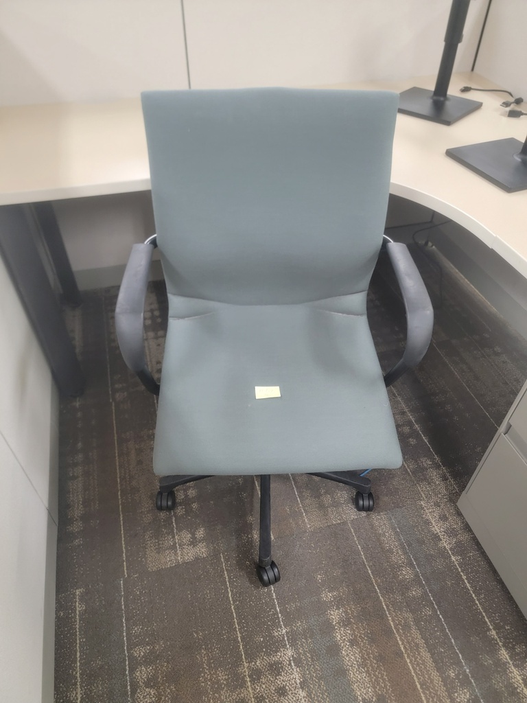 Green office chair 