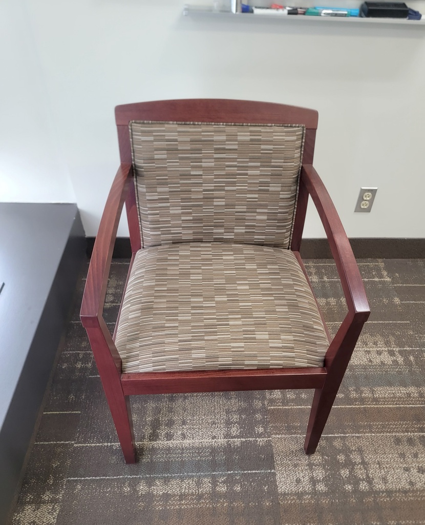 Wood arm chair