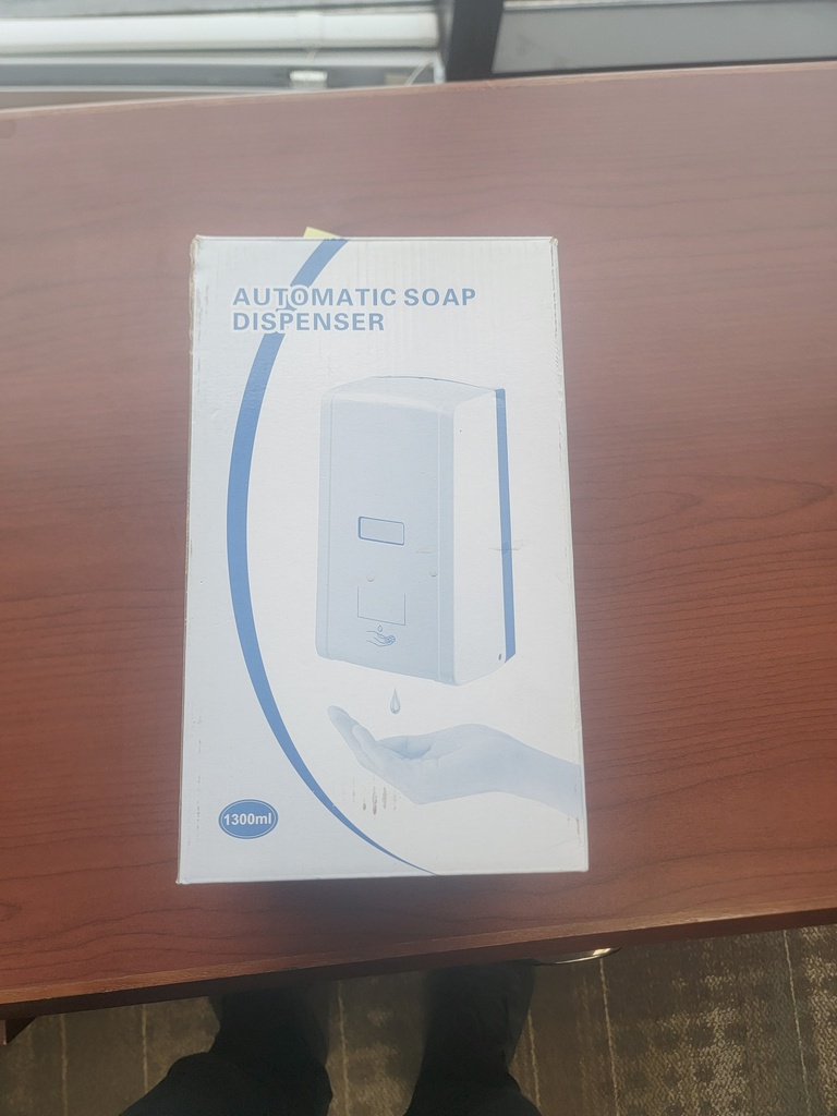 Soap dispenser (photo representation)
