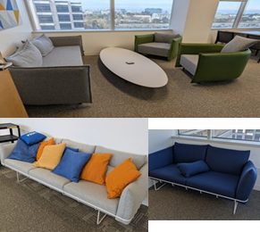 Lounge, long sofa