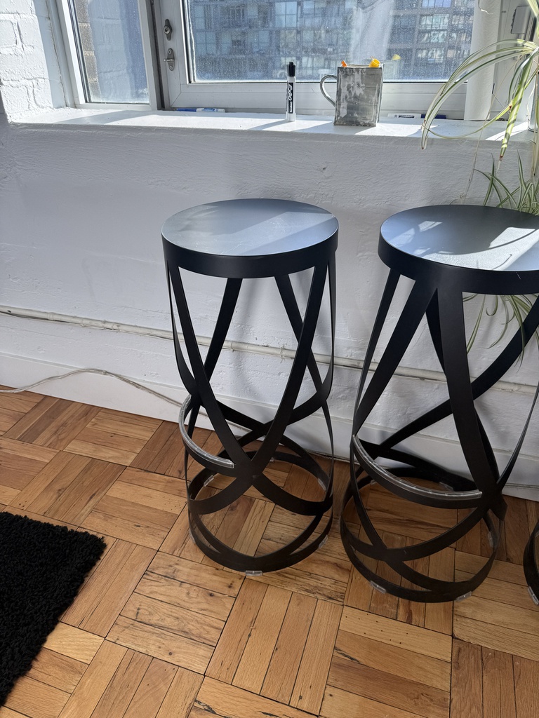 Black Stools