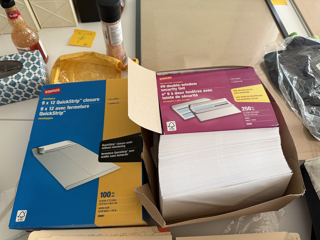 Envelopes