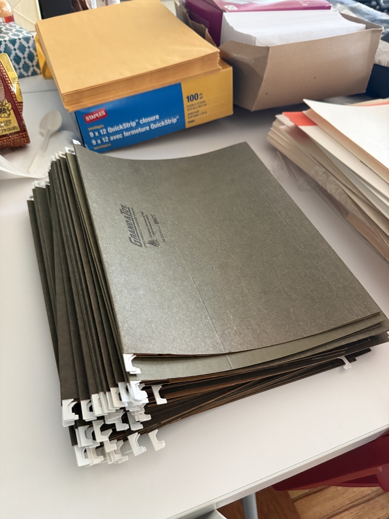 Hanging File Folders