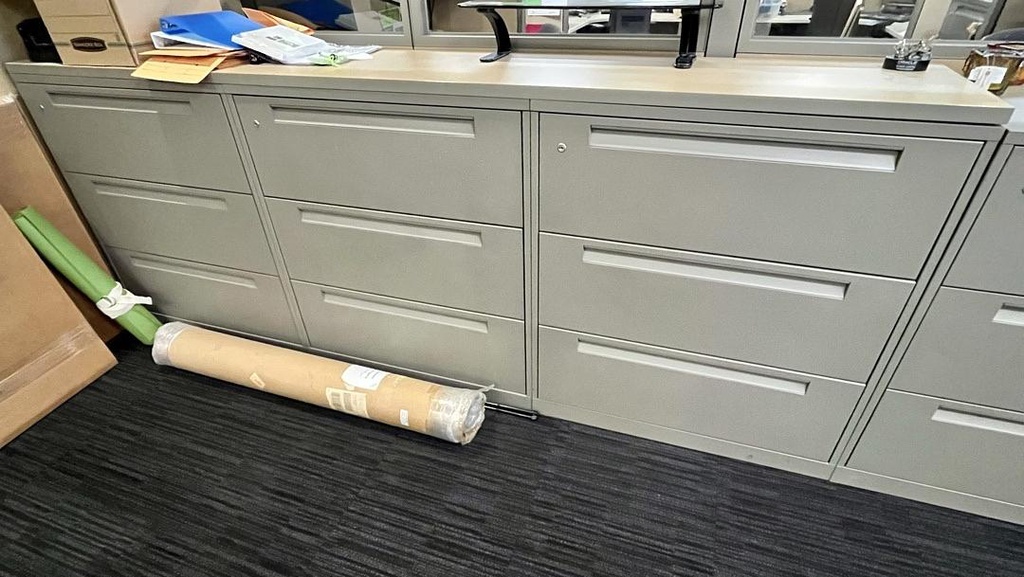 Lateral File - 3H 3R with Common Top