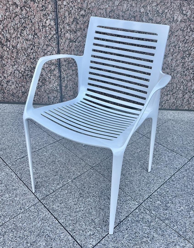 Guest Chair - metal, white Landscape Forms