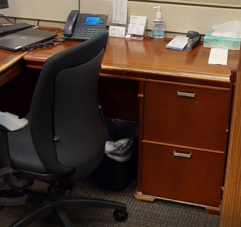 Side of L Shaped Desk