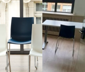 Stacking Chairs (Navy Blue)