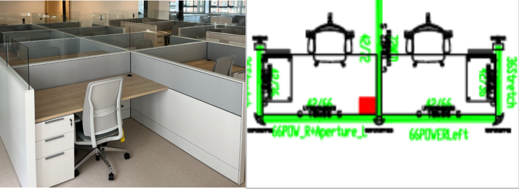 Workstation Pod of 2 (side-by-side)