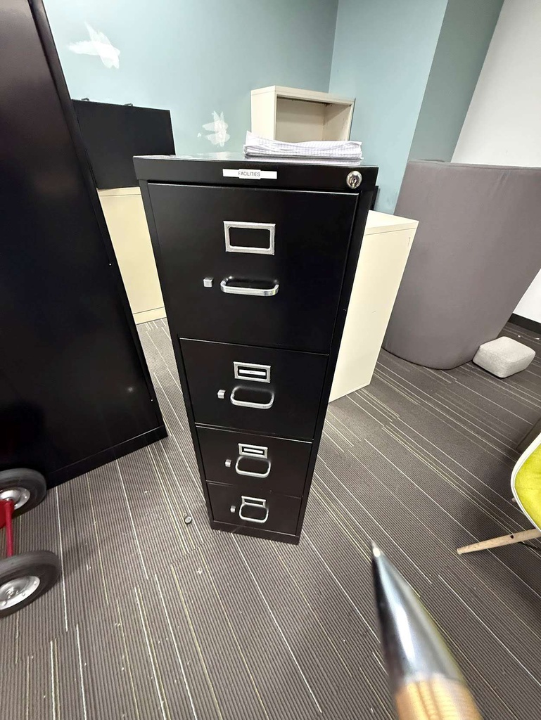 4 DRAWER VERTICAL FILE CABINET
