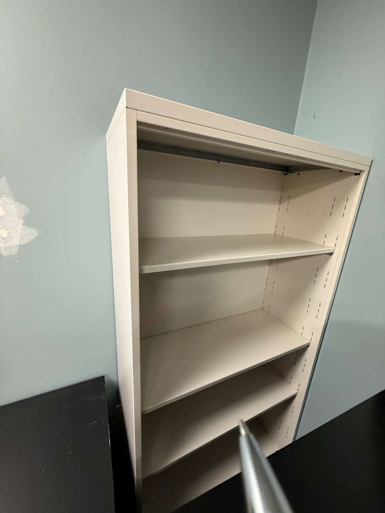 5 HIGH BOOKCASE - WHITE