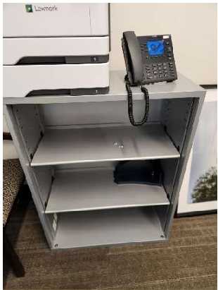 Metal Bookshelf