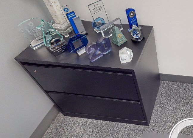 2D lateral file cabinet