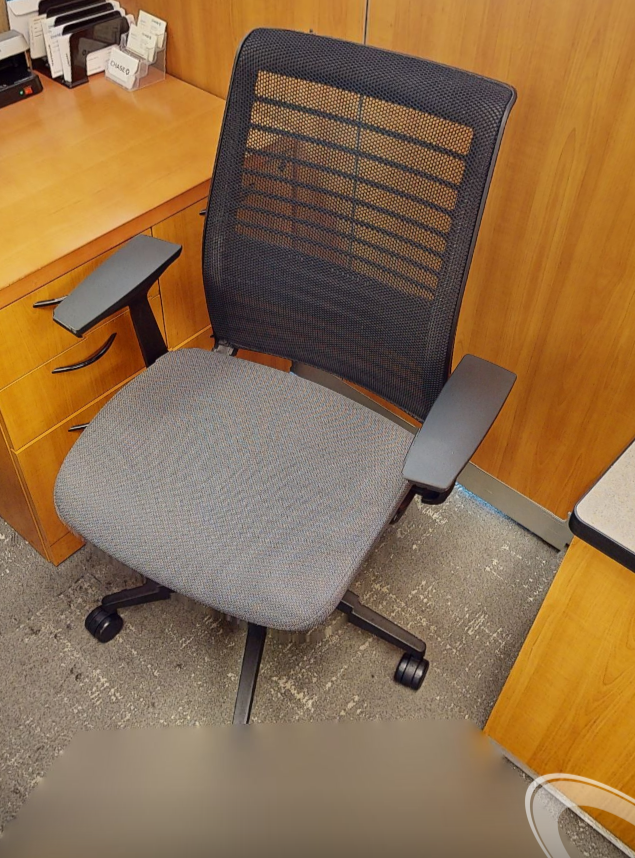Task chair with ams