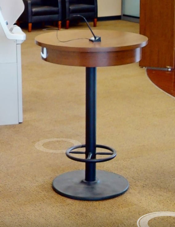 Standing lab round table