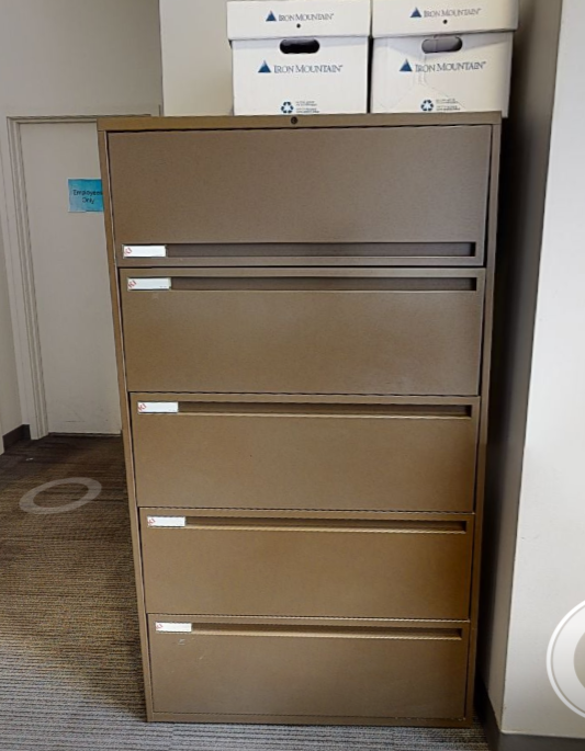 Filing Cabinet - 5 Drawer