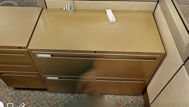 Filing Cabinet - 2 Drawer, Beige
