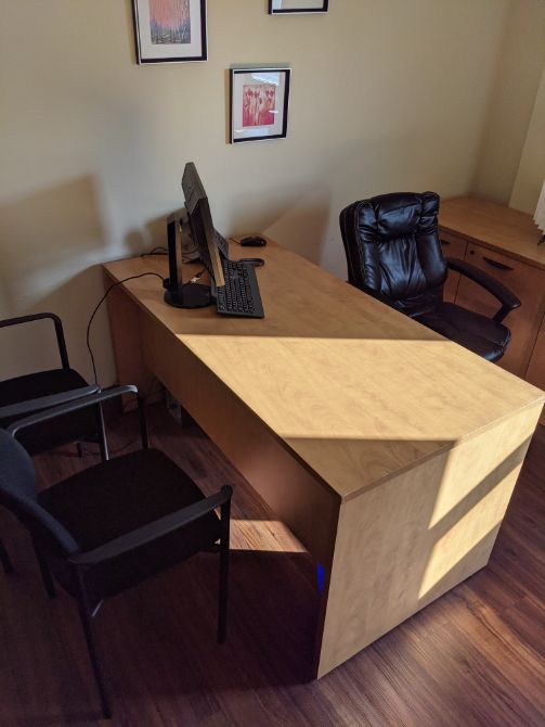 Maple Desk, 60" x 30"