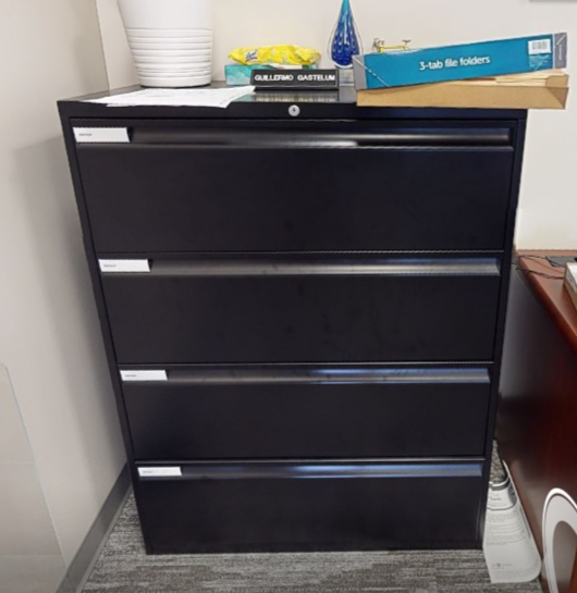 4D Lateral file cabinet