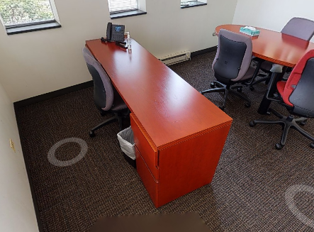 Desk - 1 Pedestal 