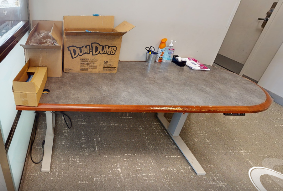 Bullet shaped table