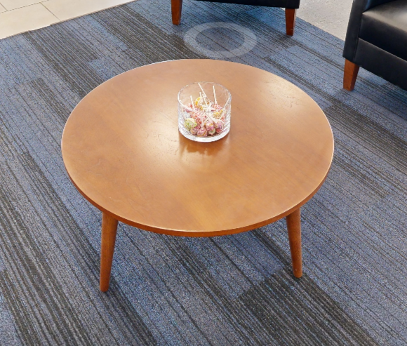 Round coffee table