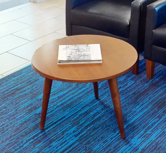 Round coffee table