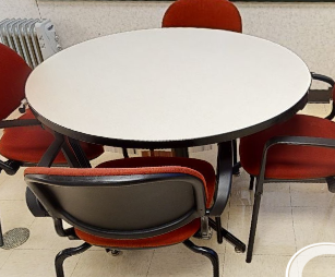 Round Break Table