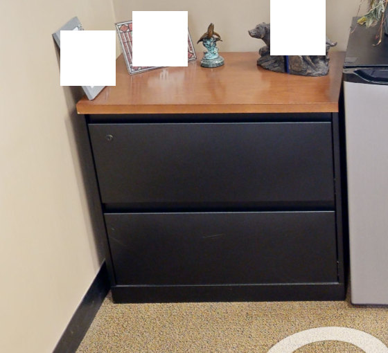 2D lateral filing cabinet