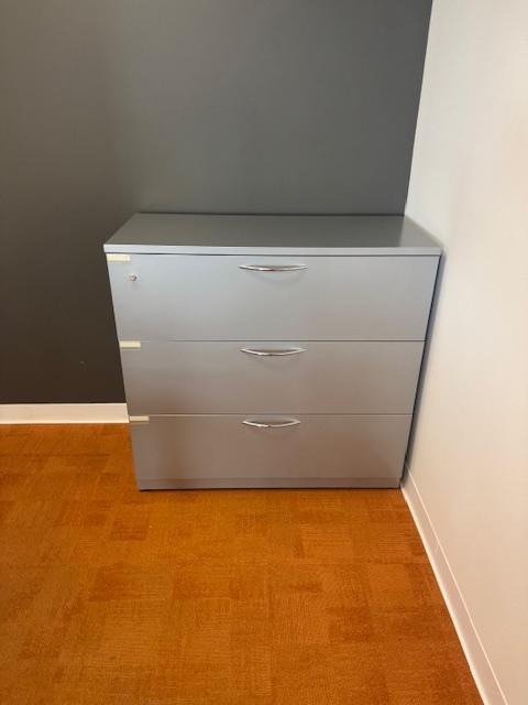42" 3 DRAWER FILE