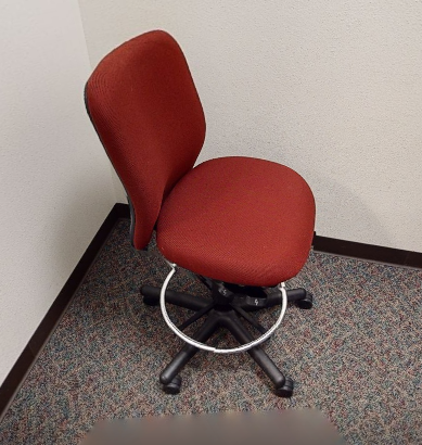 Teller Stool - Red