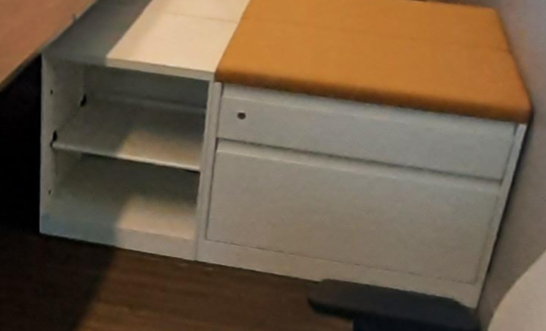 2H Lateral Files with side shelving