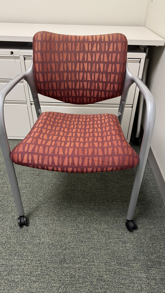 Side Chair - Red/ Orange