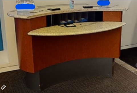 Cheque desk