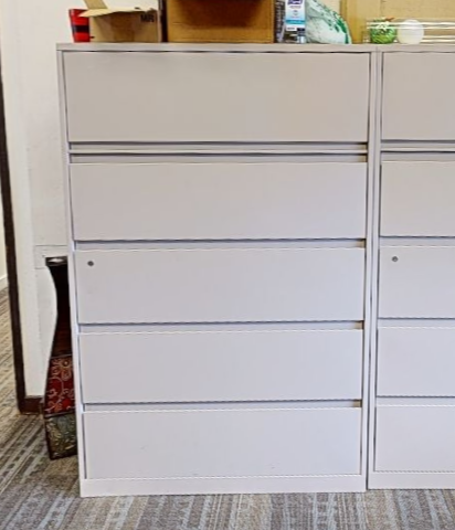 5D lateral file cabinet