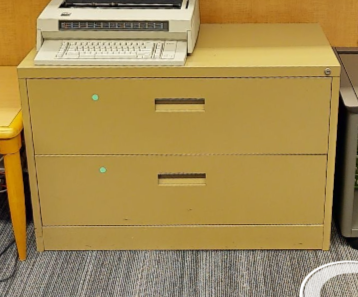 2D lateral file cabinet