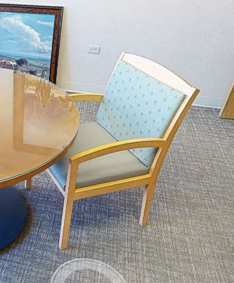 guest chair - grey