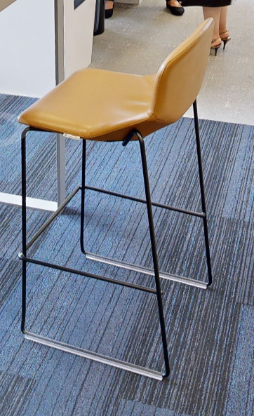 Gold barstool