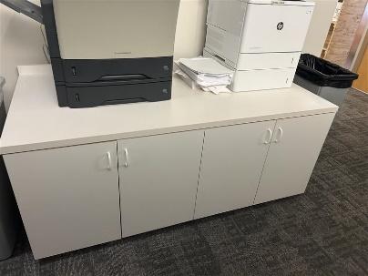 31" x 30" x 27" Single wide printer cabinet