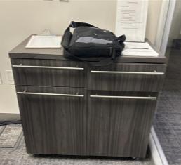 18" x 36" x 29.5"  2 drawer, 2 door credenza