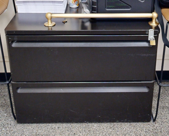 2D lateral filing cabinet