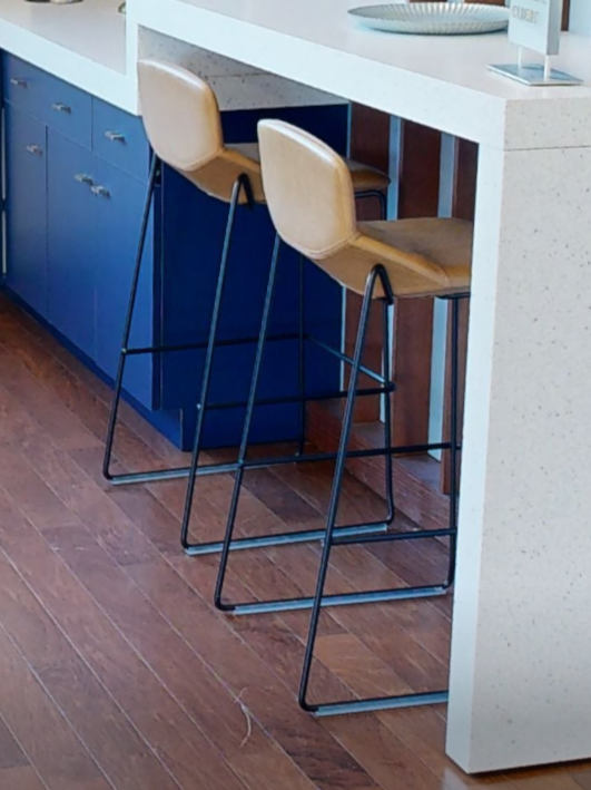 Gold barstool
