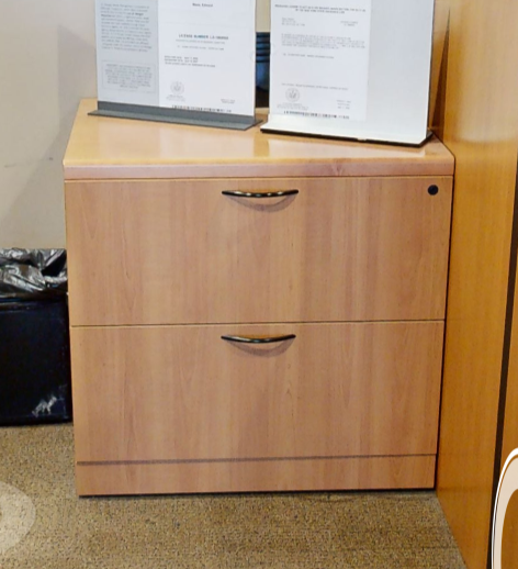 2D lateral credenza