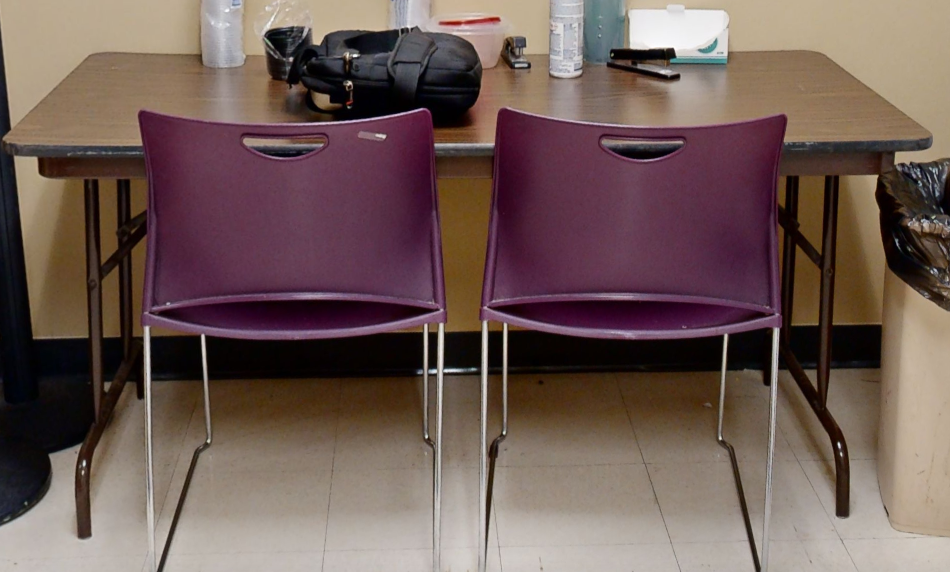 Folding table