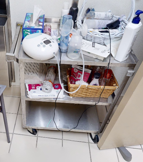 Mobile 3 tier cart