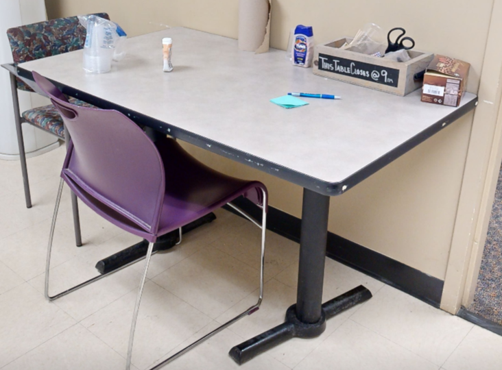 Training table