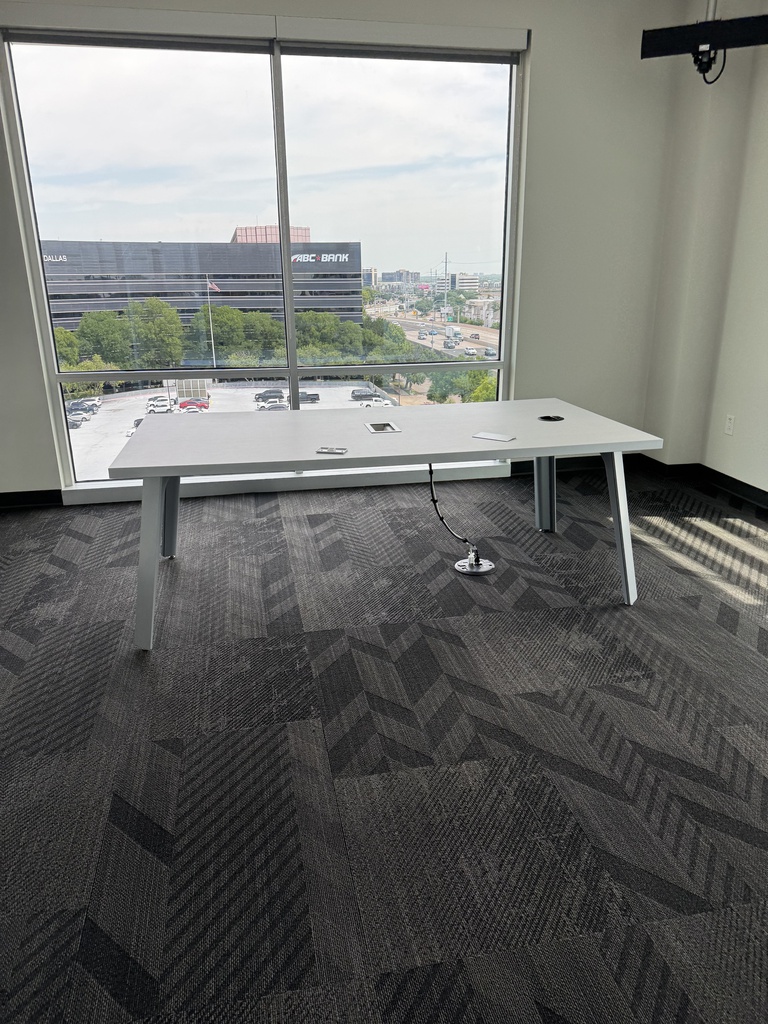 Tall White Desk 