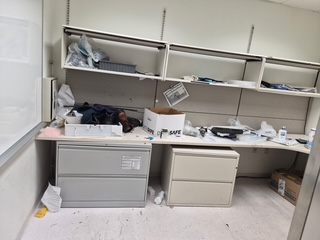 2 drawer file - Grey