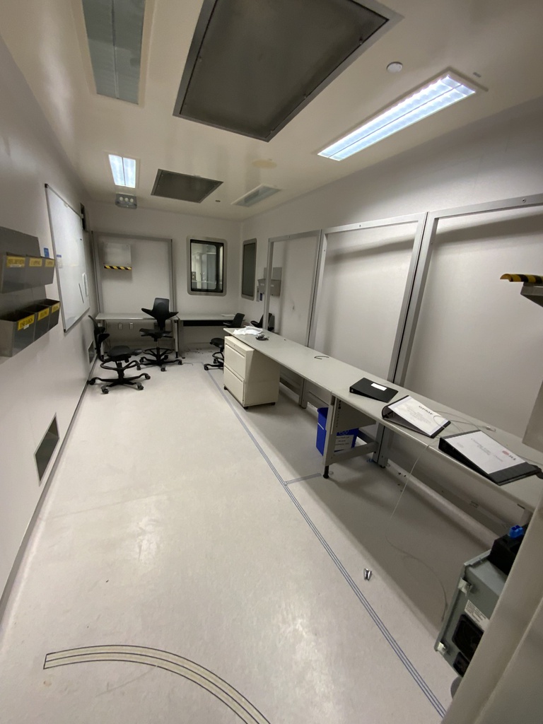 Desk with Metal Framing